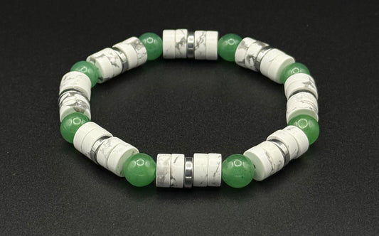 Aventurine - Howlite Bracelet I